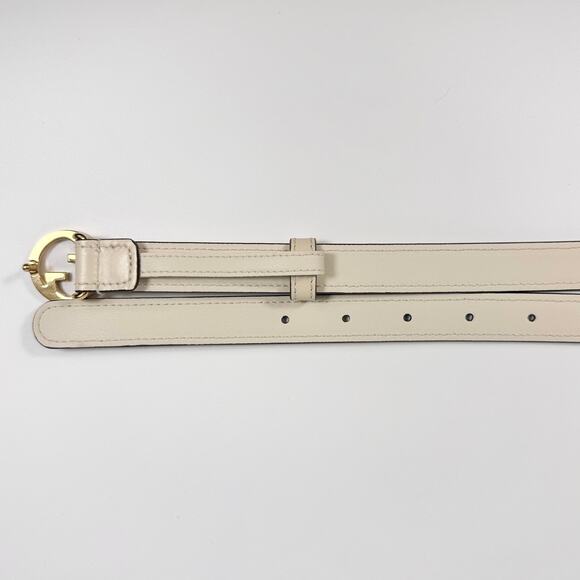 Gucci Blondie Smooth Leather Thin Belt 100 40 - Picture 4 of 5
